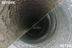 AC Duct Cleaning Before and After